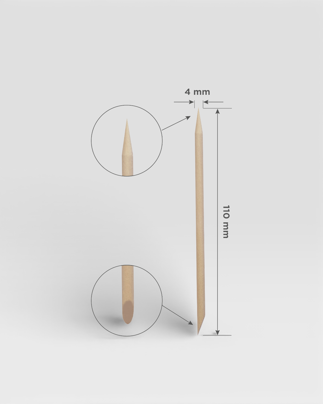 Palito De Naranjo 110mm 100pcs Staleks Pro Expert | Profesional Desechable Alta Precisión - Nails Design by Ani Ortiz Palito De Naranjo 110mm 100pcs Staleks Pro Expert | Profesional Desechable Alta Precisión - Imagen 4
