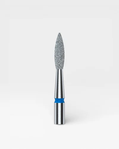 Fresa Flama Azul Staleks | Precisión Media para Cutícula y Surcos Laterales
