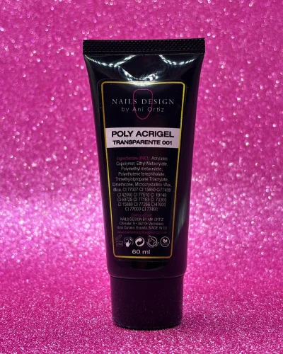 POLY ACRYGEL N. 001 TRANSPARENTE 60 ML