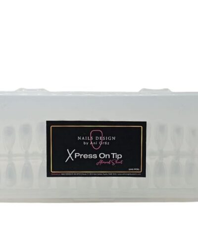 TIPS X PRESSON ALMOND SHORT 240 UNIDADES NDBAO