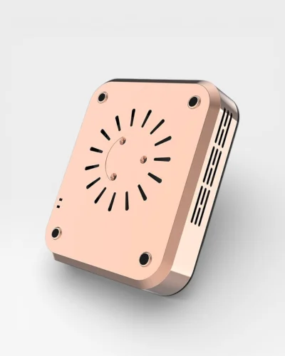 Aspirador de polvo para uñas phielux profesional con control lcd y placa metálica