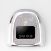 lampara uv led profesional para uñas con pantalla lcd y diseño diamantes ab