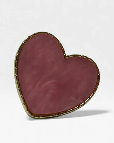 anillo paleta nail art en forma de corazón profesional