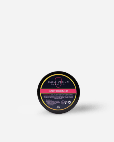 Polvo Acrílico Baby Boomer 40 g – acrílico blanco lechoso para degradados profesionales