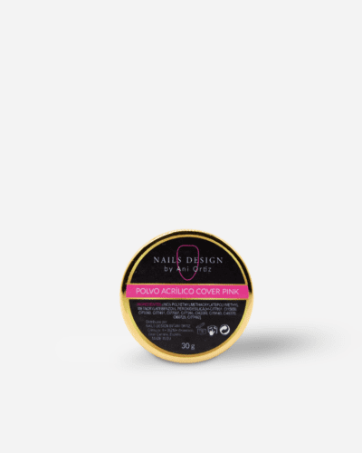 Polvo Acrílico Cover Pink 30 g – acrílico rosa natural para construcción de uñas profesionales