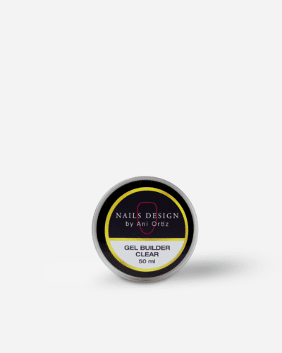 Gel Builder Clear Premium 50 ml Hema Free – gel constructor transparente de alta viscosidad autonivelante compatible con UV y LED