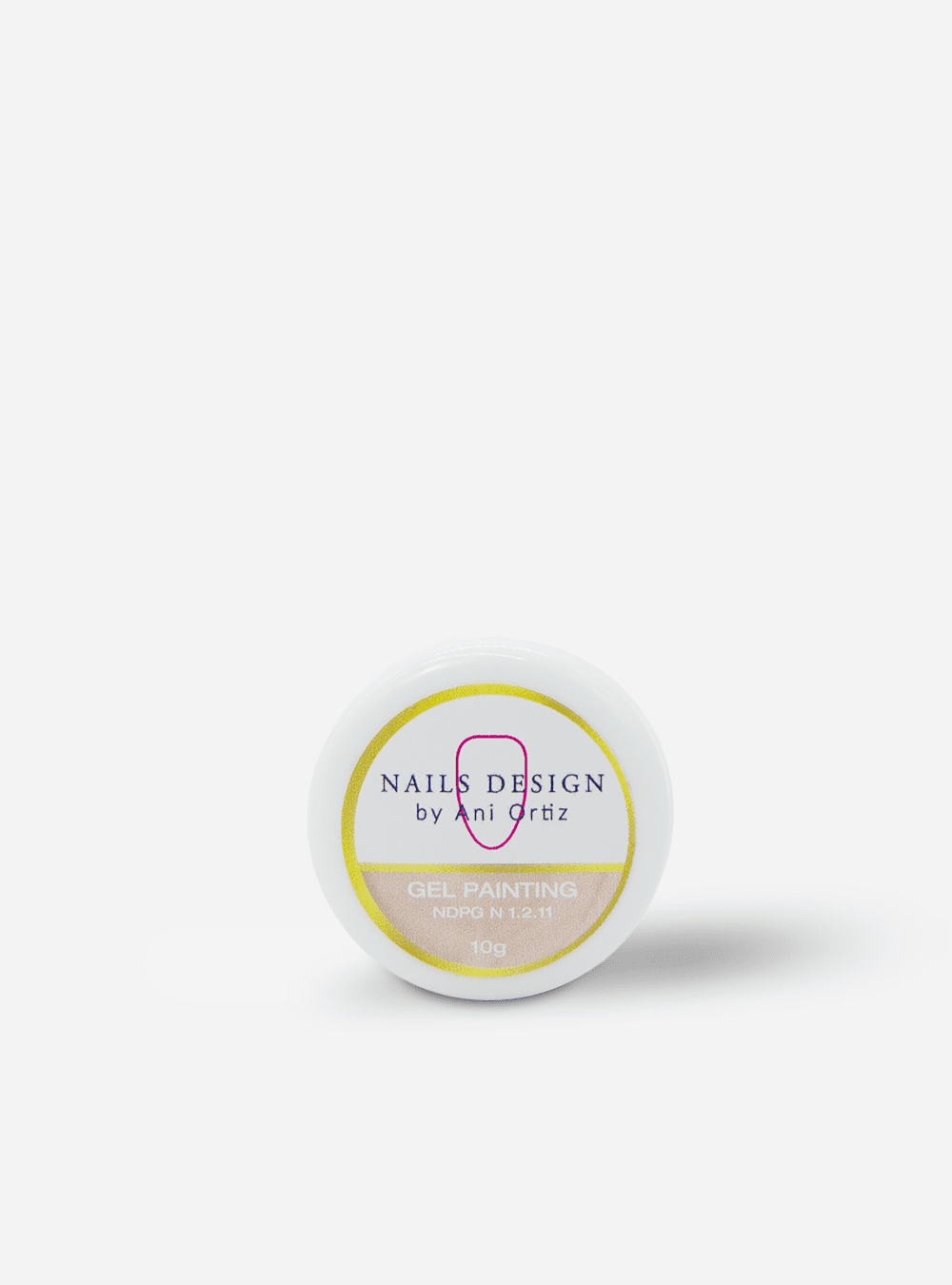 Gel Painting N1.2.11 10g | Ultra Pigmentado para Nail Art Profesional sin Capa de Dispersión - Nails Design by Ani Ortiz Gel Painting N1.2.11 10 g – gel ultra pigmentado para decoraciones de uñas sin capa de dispersión