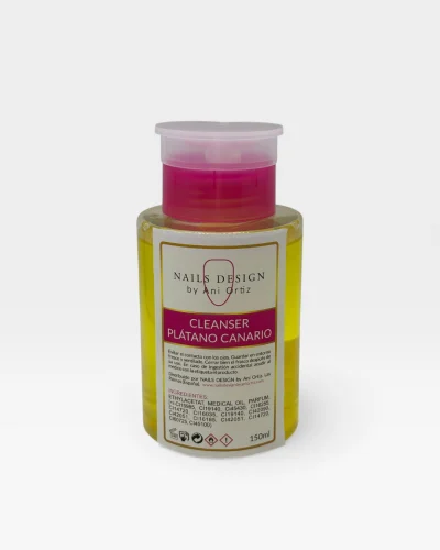 cleanser plátano canario 150 ml dispensador aroma plátano canario uso profesional