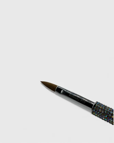 pincel kolinsky Princess Sophie número 12 con piedras Swarovski